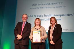 Chris Emmett – Health Trainer Service, HMP Erlestoke, Julie Elliott, Integrated Healthcare Manager, AstraZeneca and Mark Boden, Director, Economic Development, Planning & Housing, Wiltshire Council